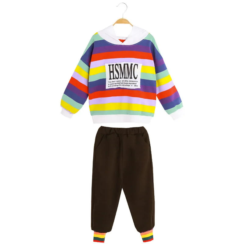 Keelorn/детская одежда весенне-весенние комплекты для девочек топ с длинными