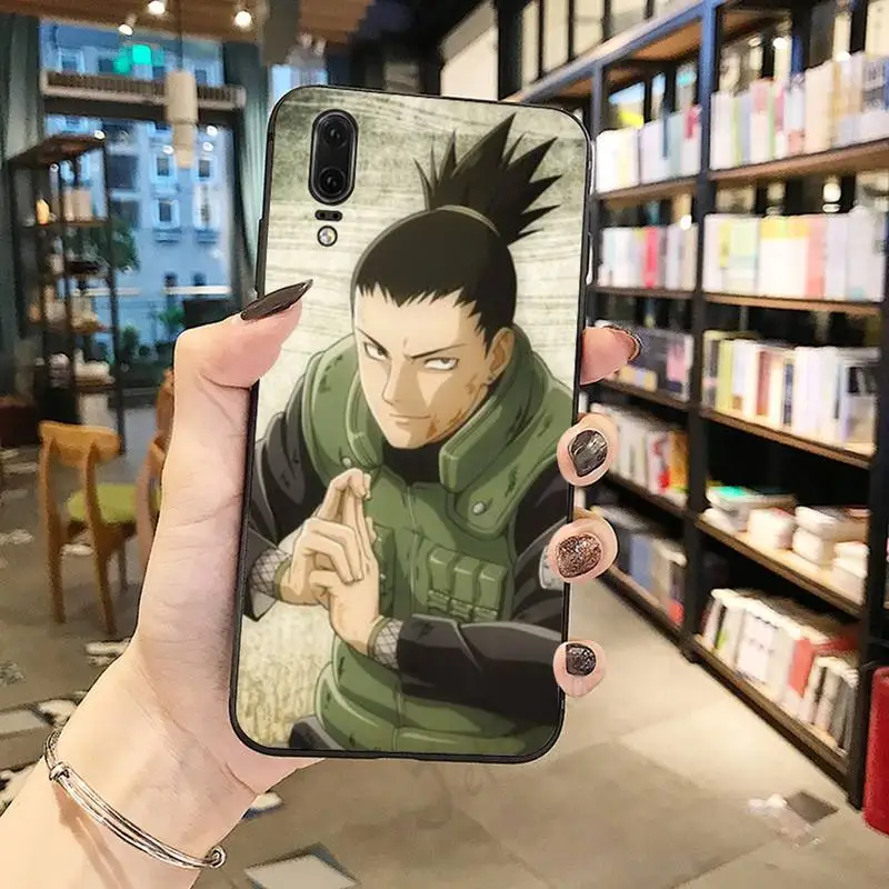 

Naruto anime manga shippuden shikamaru luxury Anti-fall Phone Case For Huawei honor Mate P 10 20 30 40 Pro 10i 9 10 20 8 x Lite