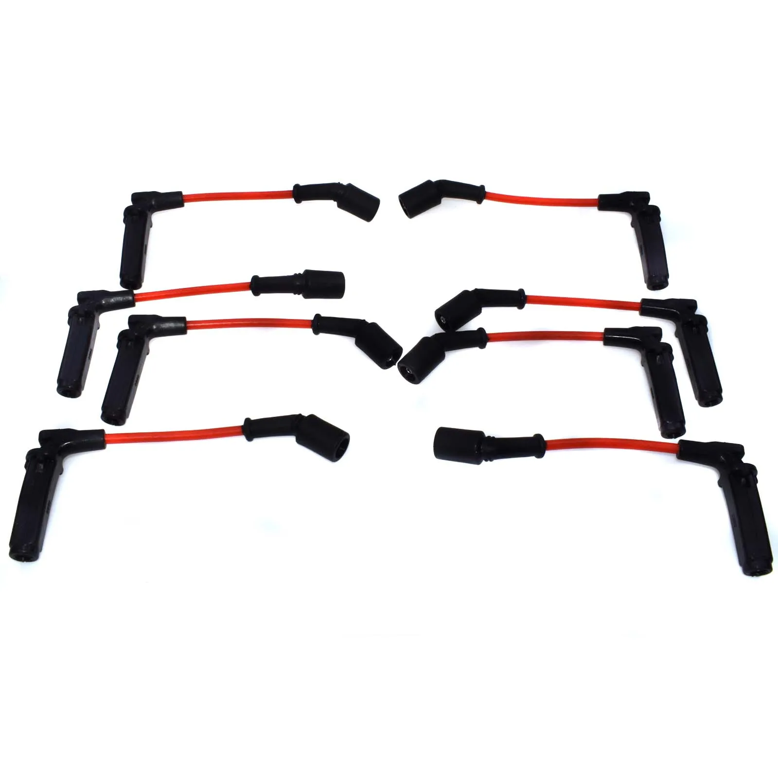 WOLFIGO 8 шт. свечей зажигания провода для Chevrolet SSR Tahoe GMC Yukon Saab Buick Cadillac Pontiac Hummer 748RR 671