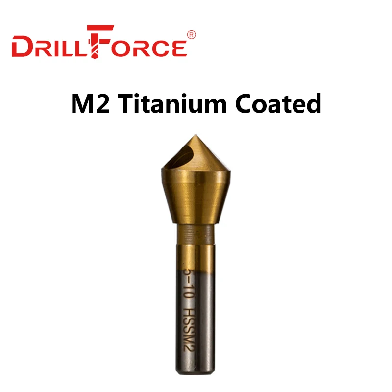 

DRILLFORCE Зенкеры HSS M2 M35 2-5 5-10 10-15 15-20 мм
