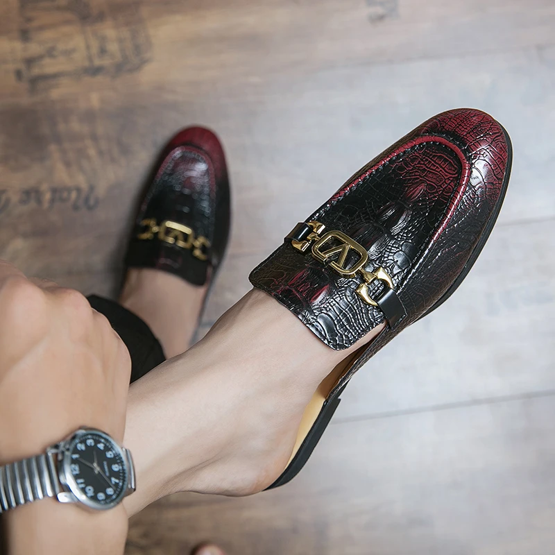 

Brand Shoes Men Fashion Personality Luxurious Casual For Oxford Gentleman Men's Leather Light Designer Wear-resistant Formal