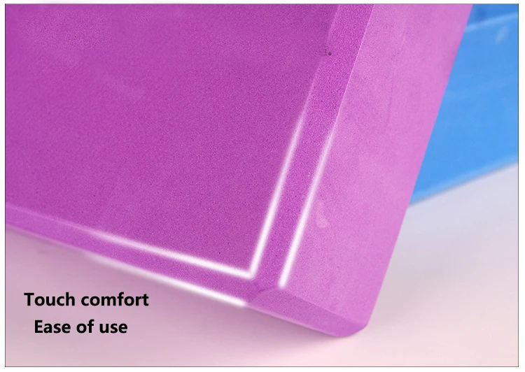 Блоки для йоги красочный блок из пены ЭВА кирпич инструмент упражнений фитнеса