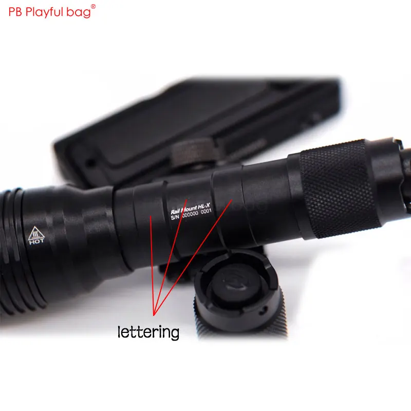 Игривая сумка для улицы CS Реплика 1000 люмен фонарик чехол облако крыса хвост слот