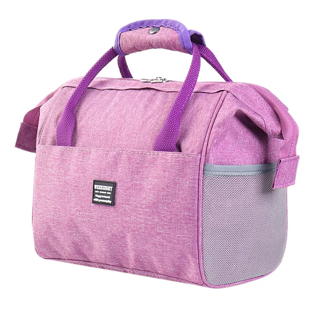 

Lunch Bag Insulated Fashion Lunch Box Soft Cooler Bag Waterproof Thermal Work School Picnic Bento