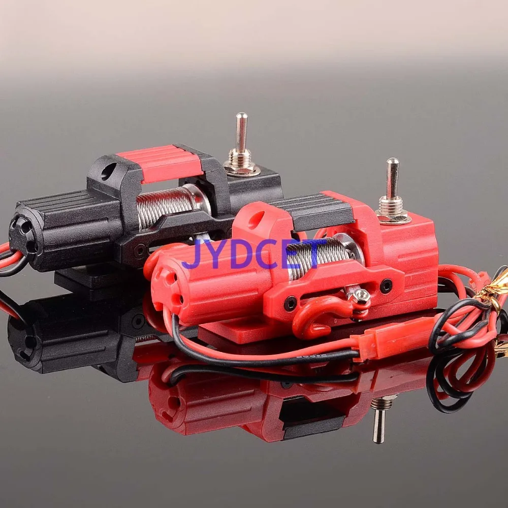 

Plastic Mini Electric Winch W/inch FOR RC Rock Crawler CAR Tamiya CC01 SCX10 D90 D110 TF2 TRX-4 TRX4 T4 90046
