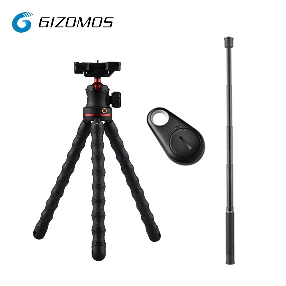 

Flexible Octopus phone camera Tripod Bracket Mini Portable monopod Holder for Cellphone SLR DSLR ILDC Camera DC Sports Cameras