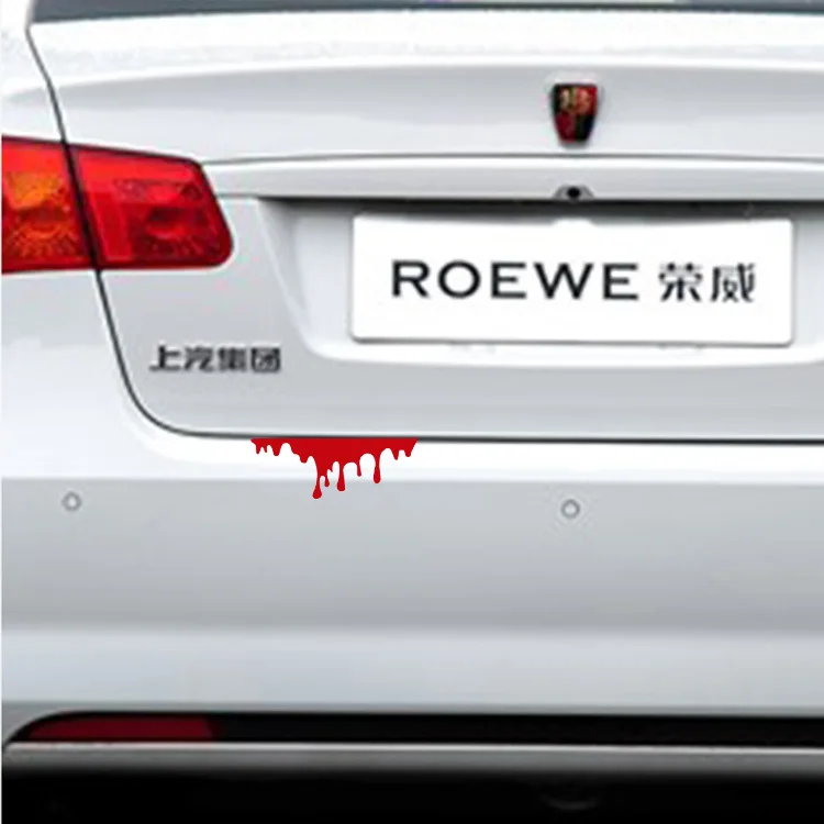 Автомобильная установка автомобиля стикер креативная капельная лампа кровяного