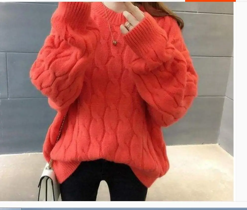 

2021 spring and autumn winter with New style fashion Long sleeve Women's Sweater coat