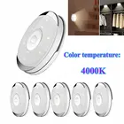 Светодиодный светильник движения Сенсор ночника теплый белый свет под шкаф гардероб Спальня Кухня Лестницы светильник ing Светодиодный точечный светильник s