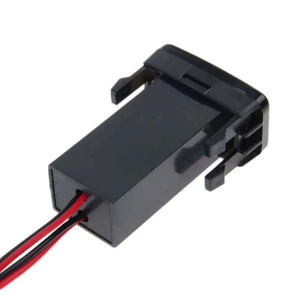 Специальный автомобильный заряд 5 в 2.1A USB интерфейс разъем зарядное устройство и USB аудио вход Разъем использовать для TOYOTA Hilux VIGO