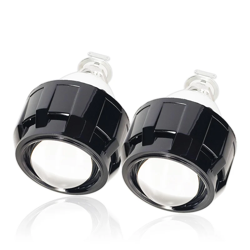 Биксеноновые линзы для фар 2 5 дюйма стайлинга автомобилей LHD Дооснащение WST Mini HID H1