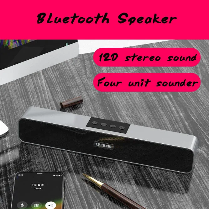 

Проводное подключение динамика Bluetooth 5,0 семейная музыка вечерние может подключаться к большинству телефонов с поддержкой TF-карты, TWS, aux, USB