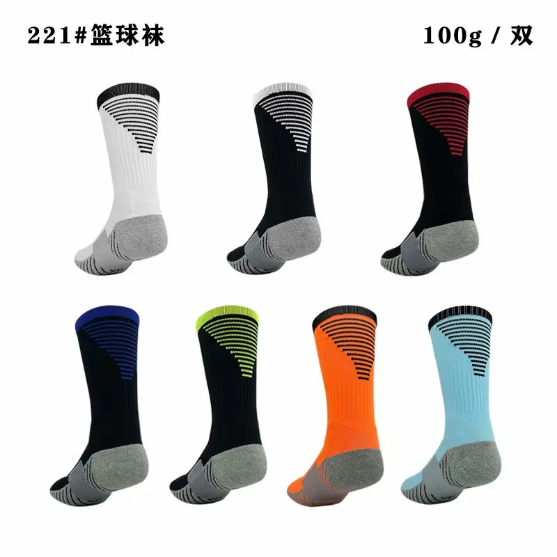 

2021 High Quality Basketball Sport Socks Wear-resistant Non-slip Breathable Comfortable Cycling Soccer Running Outdoor Sock