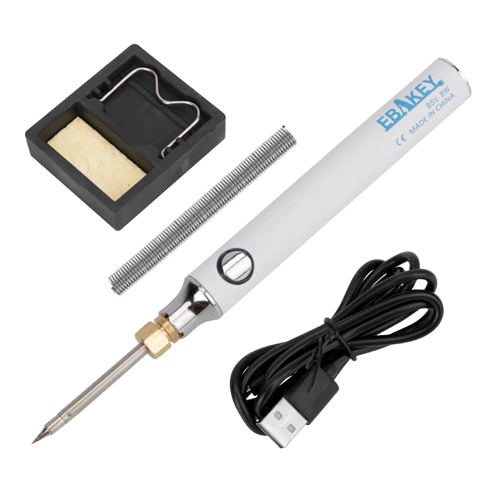 

Портативный USB-паяльник с тремя скоростями, 5 В, 8 Вт