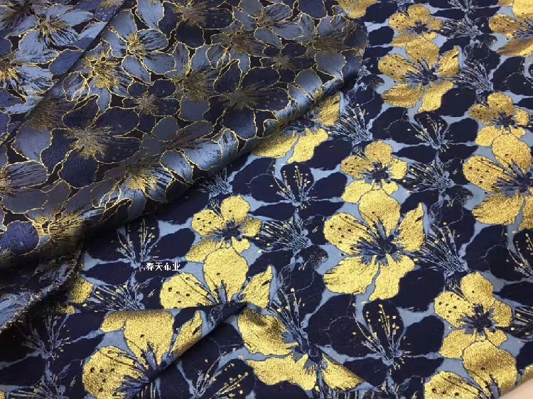 150cm width high end floral print Jacquard Brocade Fabric jacquard dress fabric upholstery bag tent sewing material | Дом и сад