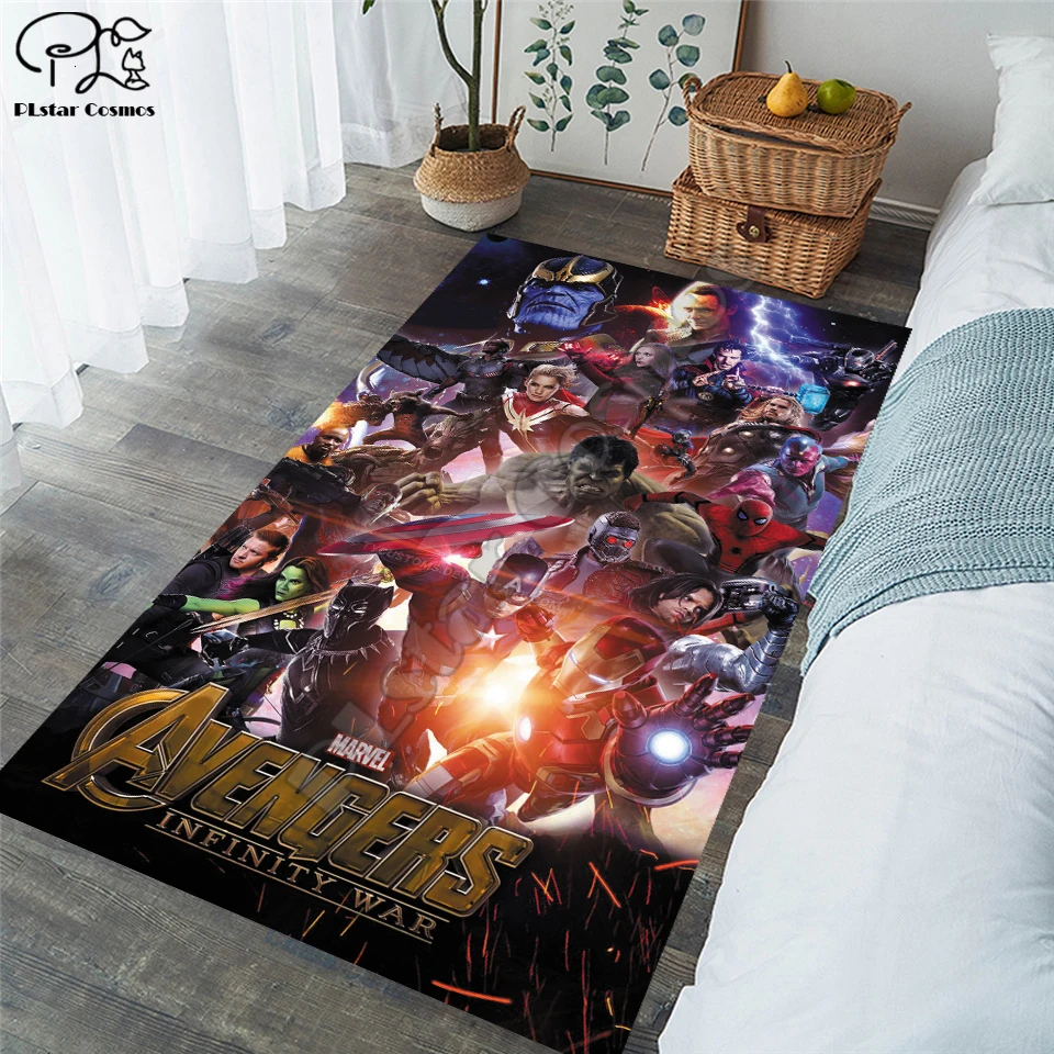 Новый Супермен/Бэтмен/Капитан США/мститель мягкие фланелевые 3D коврики с принтом