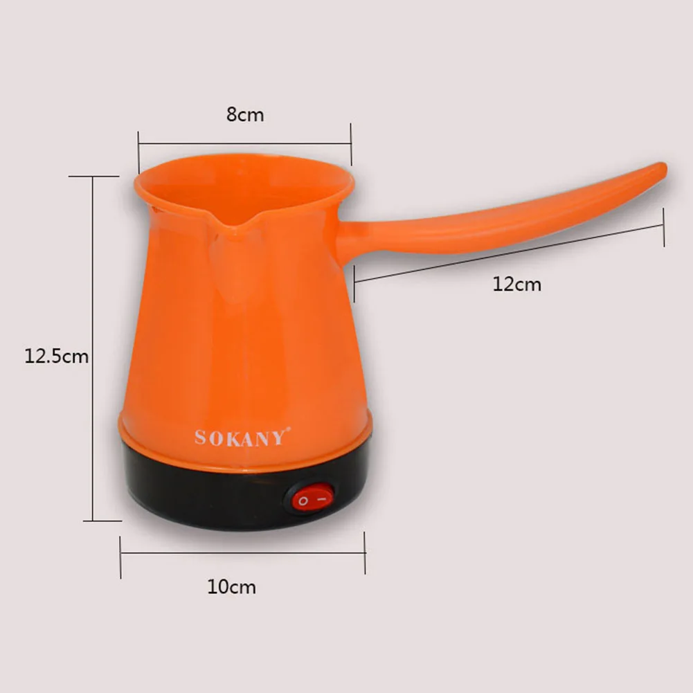 500 Вт мини-кофемашина портативный Электрический чайник из нержавеющей стали для