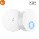 Беспроводной дверной звонок XIAOMI Linptech с Wi-Fi, самообеспечивающий энергию, работает с приложением Mijia, функцией памяти с интеллектуальным управлением, переменный ток 110-240 В