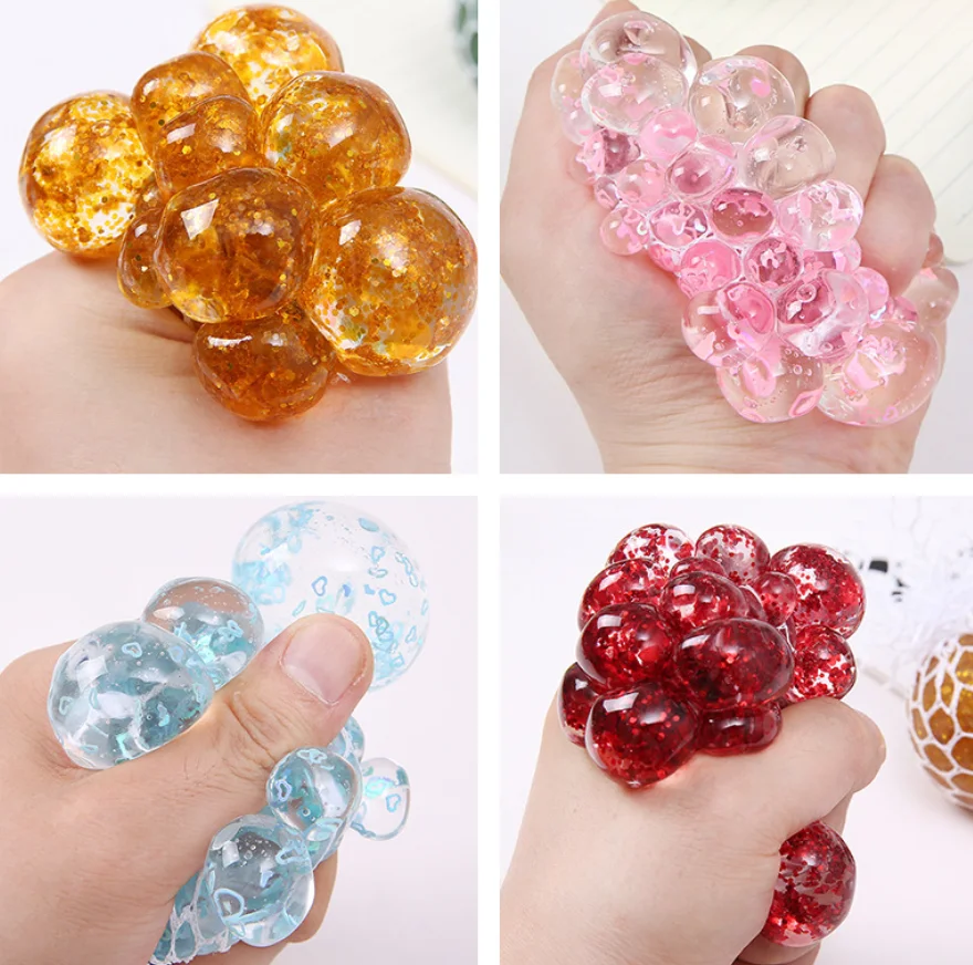 Липкие шарики для снятия стресса потолочные сквош игрушка напряжения липкие