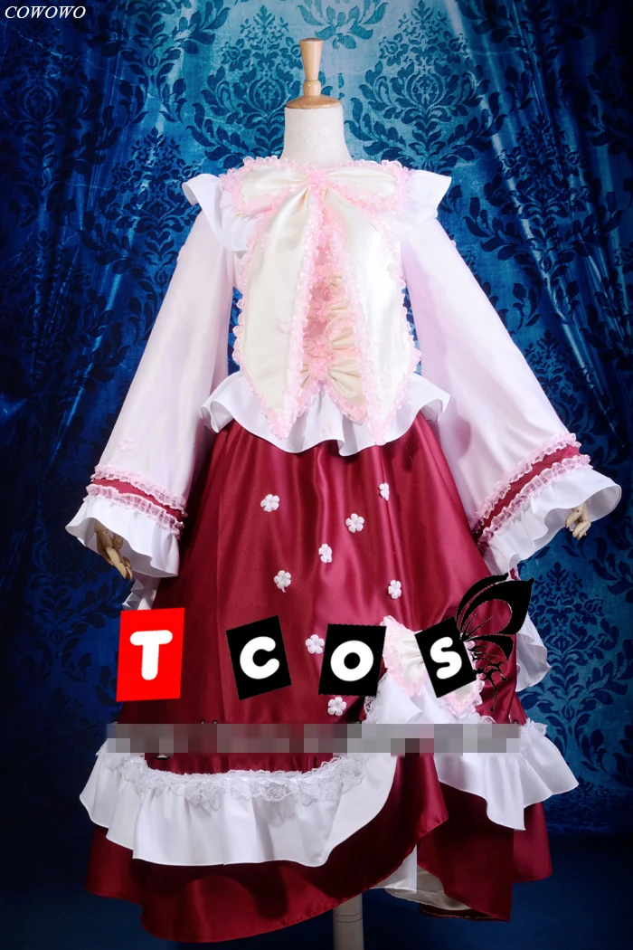 [На заказ] Аниме! Фантазийная фотоформа Touhou Project Houraisan Kaguya костюм для косплея наряд