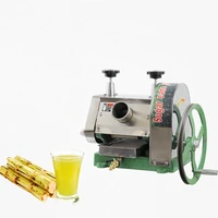 stainless steel manual sugarcane juicer extractor sugar cane juice machine desktop commercial hand shake