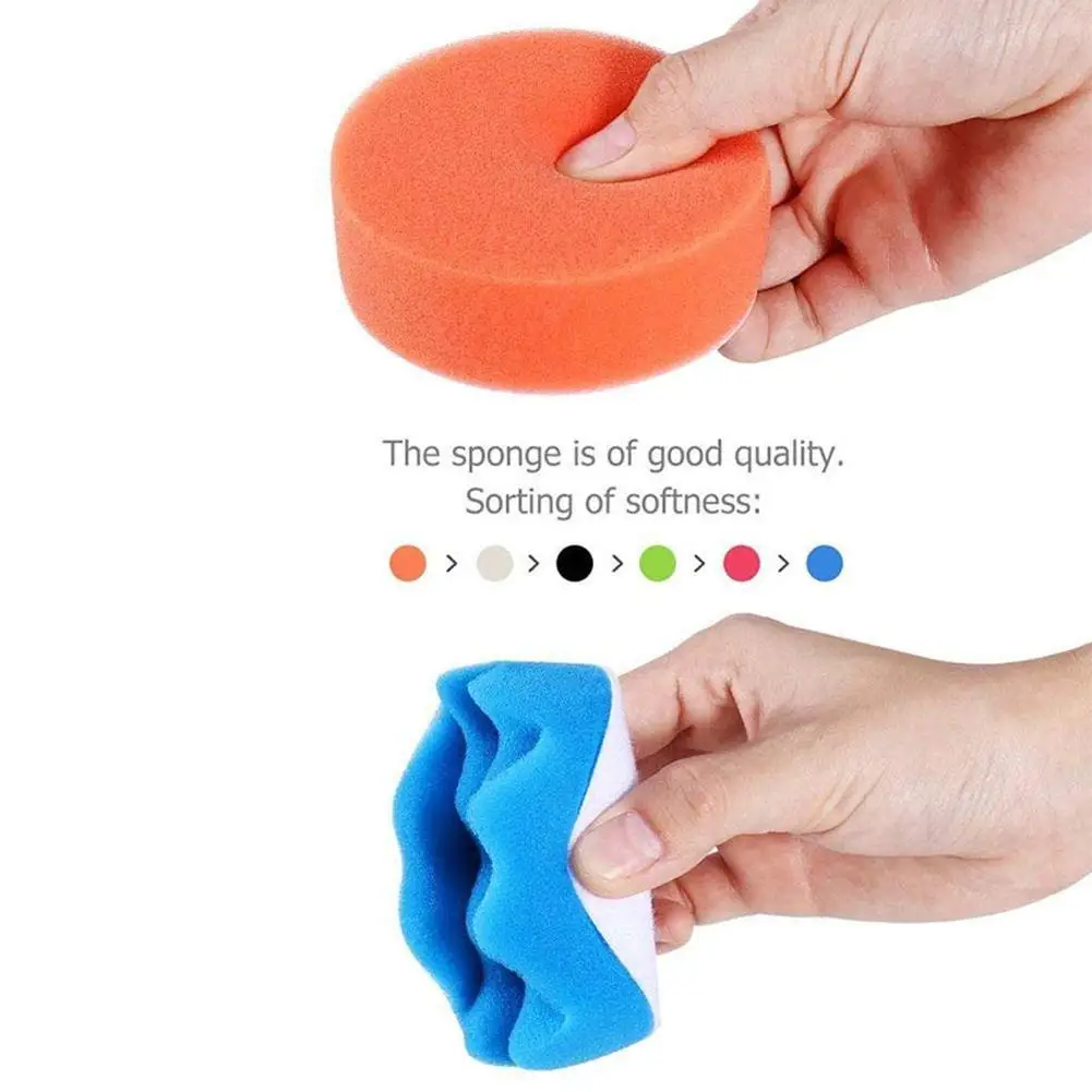 3 Inch/5 Inch Car Sponge Polishing Pad Kit Buffer Waxing Adapter Drill For Auto Care Repair Tools | Автомобили и мотоциклы
