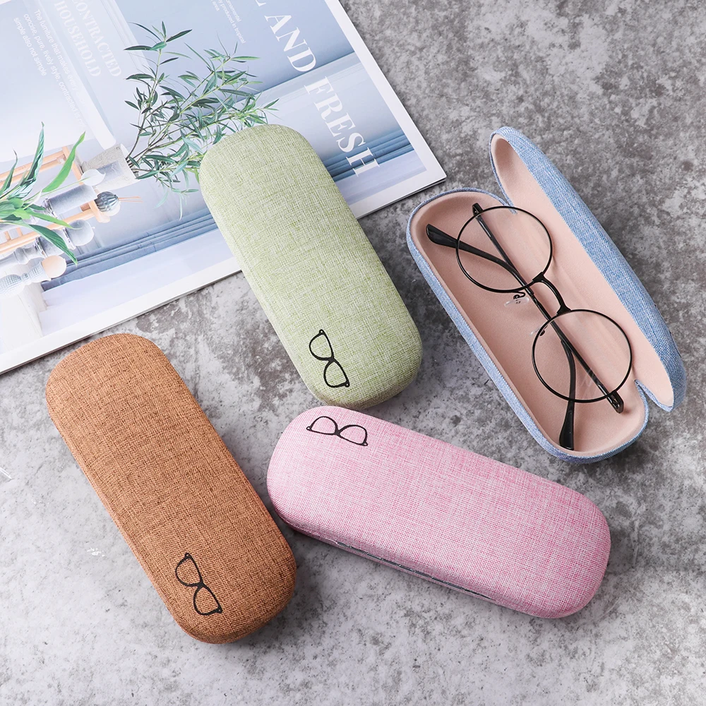 1 шт. новый красивый портативный Чехол для очков чтения жесткий футляр хранения