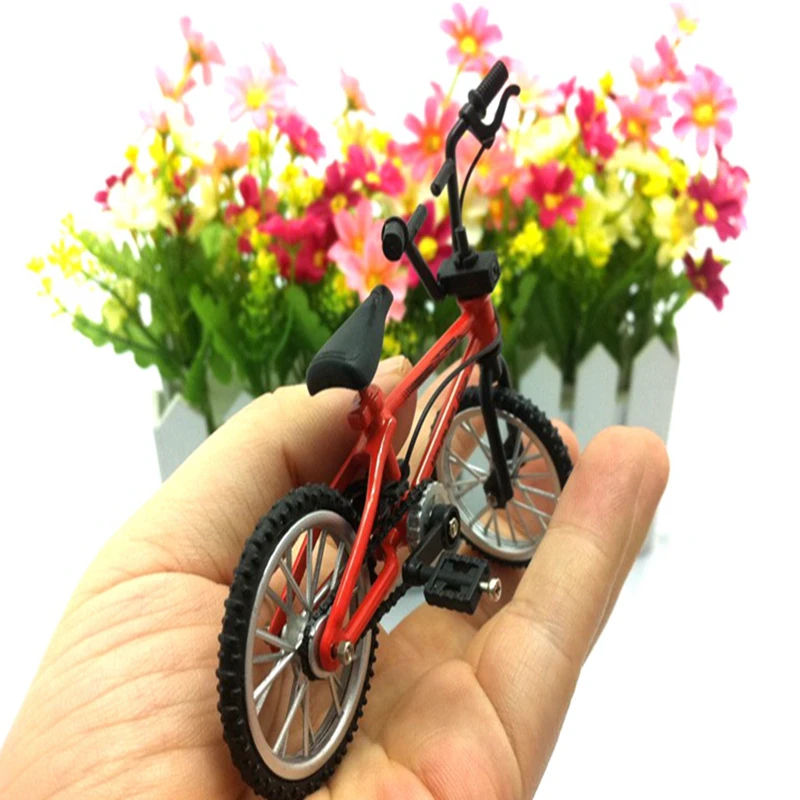 Случайный 1 комплект миниатюрных горных велосипедов BMX из сплава в розничной