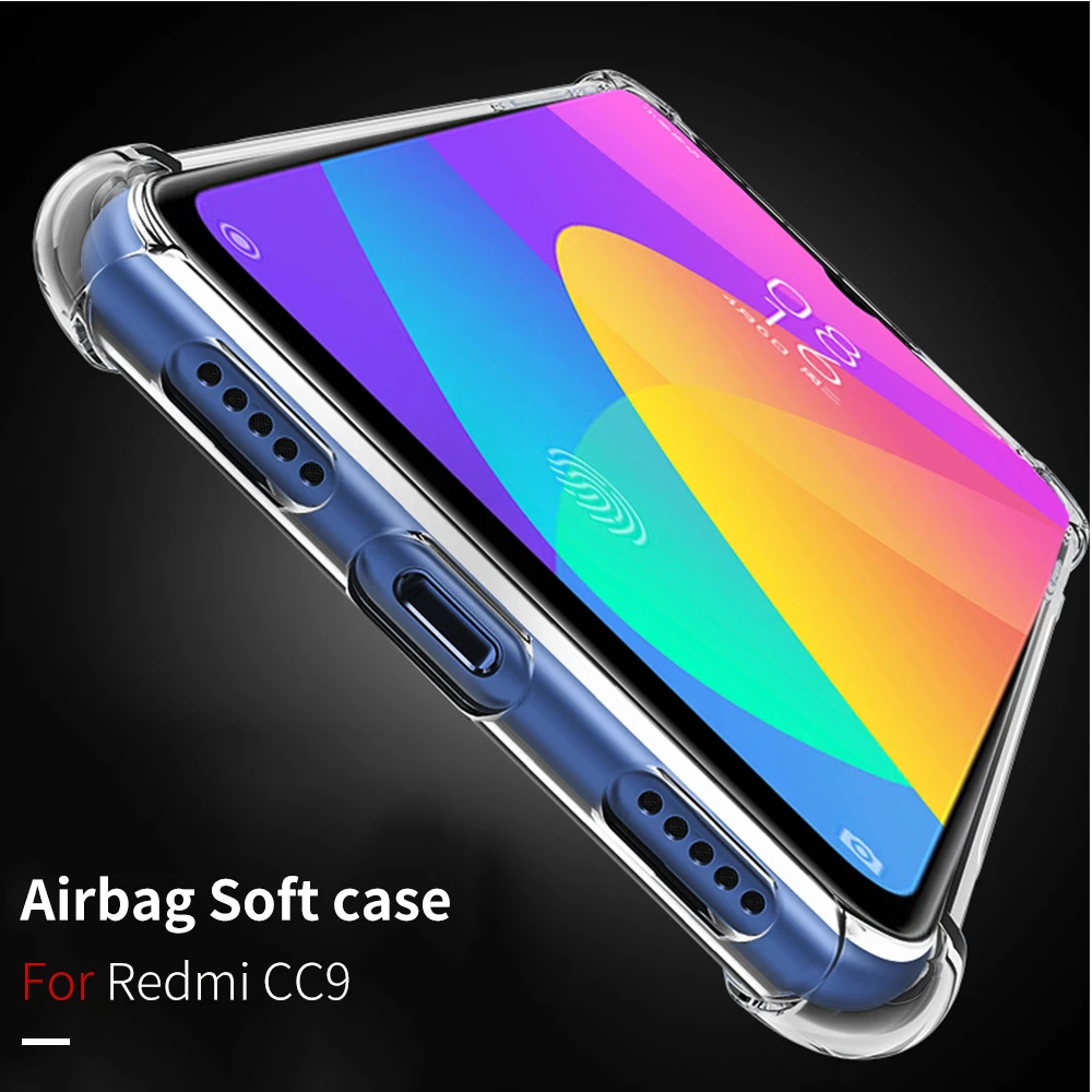 Etui High quality Phone Case For xiaomi mi a3 lite max3 mix3 Luxury Super Shockproof Clear Soft Silicone Cell Back Cover Coque | Мобильные
