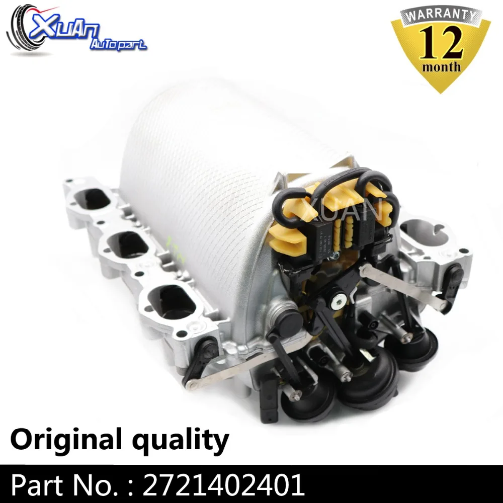 

XUAN 2721402401 Repair Kit Intake Manifold Assembly for Mercedes-Benz ML C230 C280 CLK GLK E350 R350 SLK M272 M273 V6 Engine