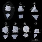 11 шт.компл. форма для игральных костей из смолы, многофункциональная форма для цифровых игральных костей, многофункциональная силиконовая форма O01 20, Прямая поставка