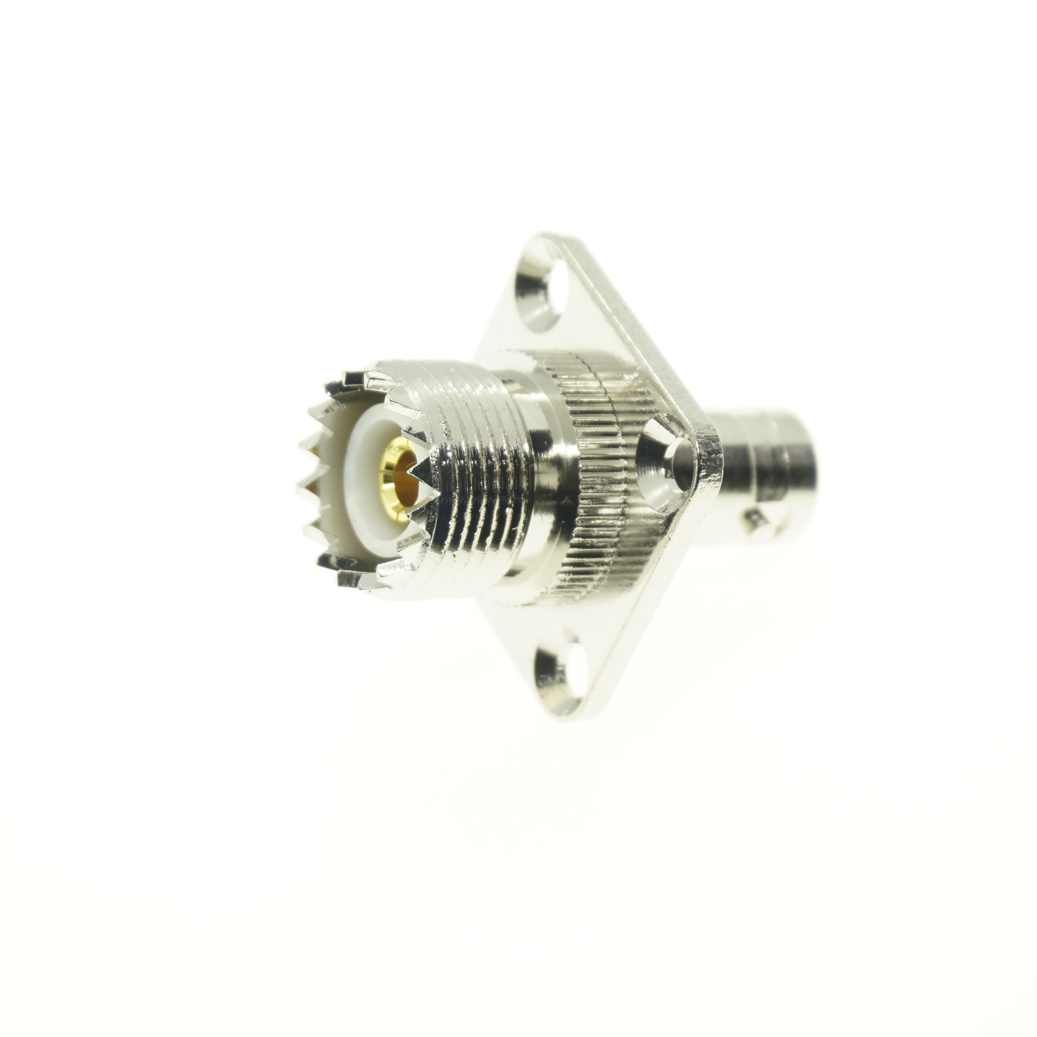 1 кабель BNC UHF PL259 SO239 гнездо в 4 отверстия фланцевое крепление шасси Панельное