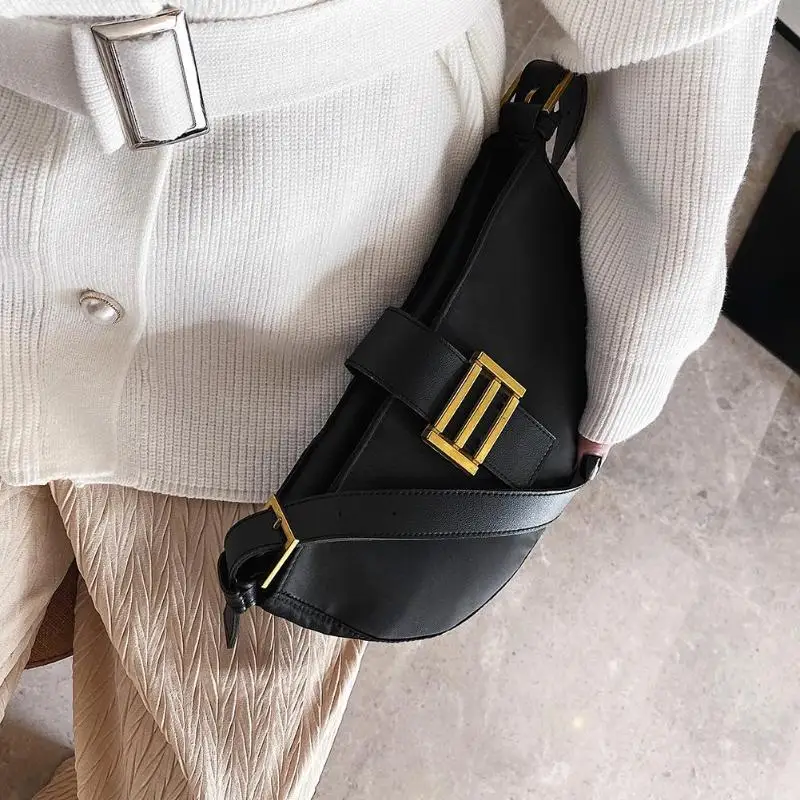 

Women Fashion Nylon Solid Color Crossbody Bag Casual Simple Girl Street Shopping Pouch Shoulder Messenger Handbag