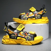 children boys sandals high quality pu summer for boys cool design sandalias 5 10 years kids shoes size 2838