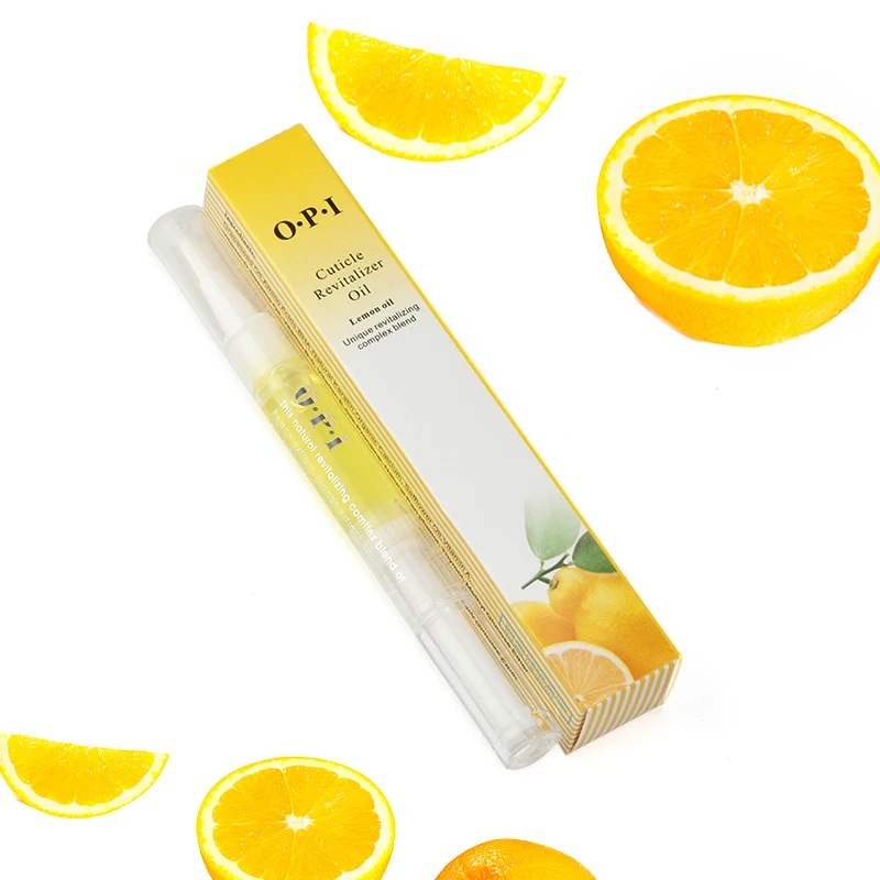 Lemon BearPaw для женщин, для ногтей, для кутикулы, масляная ручка, 3 мл, ароматизатор, 1 бутылка, алоэ, роза, питание, Масло для кутикулы, лак для ногтей, лечение, маникюр - Цвет: Lemon