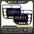 EKIY Авторадио Android 10 для Honda CIVIC 2000 2001-2006 Автомобильный мультимедийный видео плеер GPS Навигация стерео приемник 2DIN