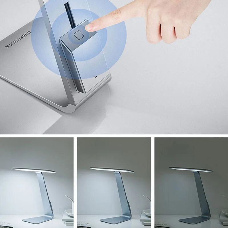 Ультратонкая настольная Светодиодная лампа в стиле Mac с регулировкой яркости 3