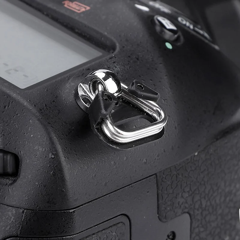 Черные треугольные скобы для колец заменяемые застежки ключей|Чехлы экшн-камер| |