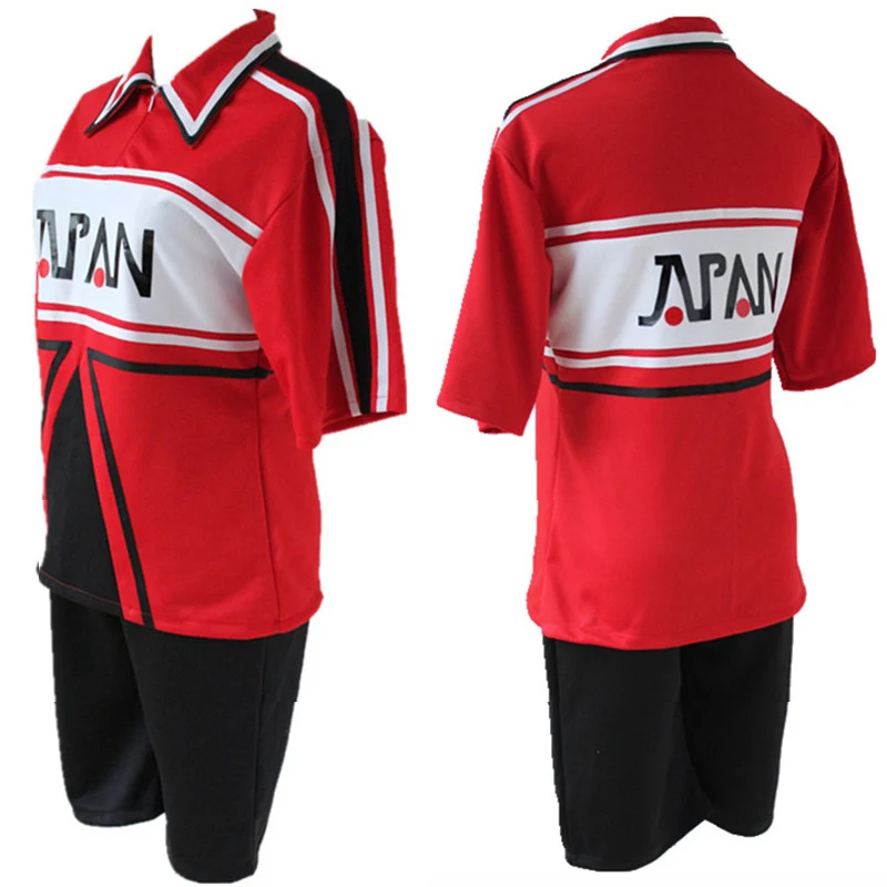 Новинка Принц тенниса косплей школьная форма рыжая летняя униформа Tezuka Kunimitsu |