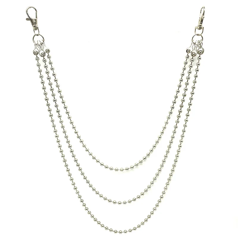 Цепочка-кошелек для байкеров высокого качества мужская в стиле хип-хоп уличная