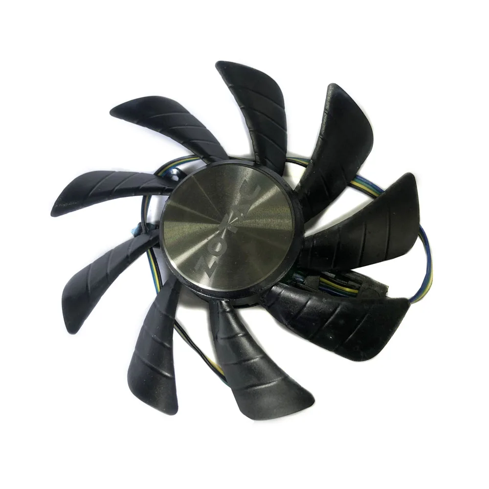 Тройной вентилятор Графика карты 85 мм 4Pin GA92S2U VGA GPU радиатор для ZOTAC GeForce GTX970 980TI 1070