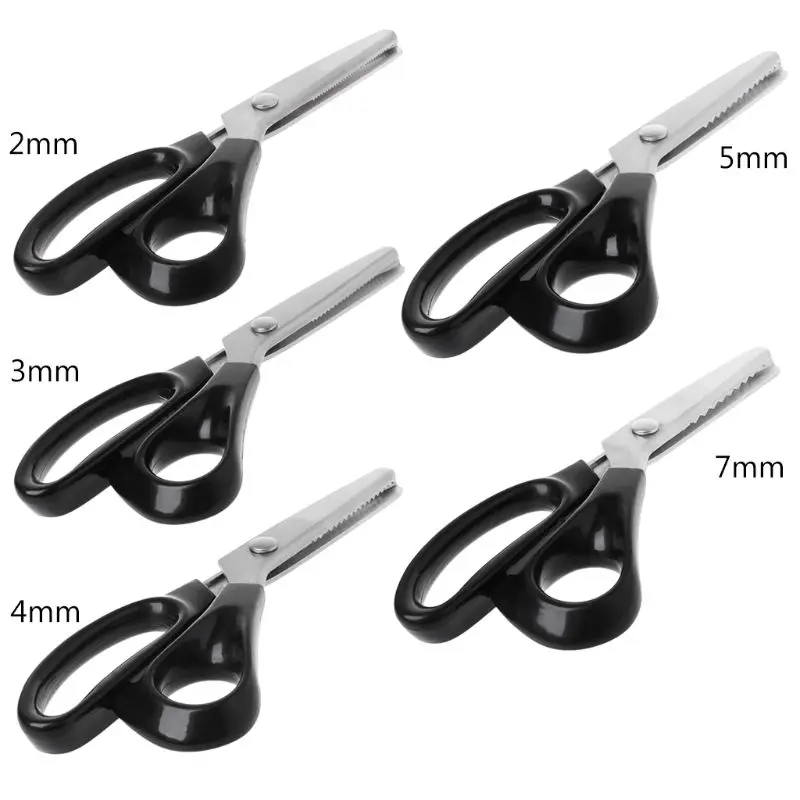 

23.5cm Zig Zag Sewing Cut Dressmaking Tailor Shear Pinking Scissor Leather Craft wholesales