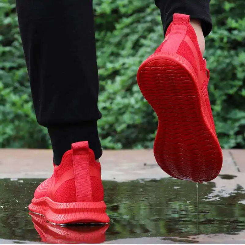 Рабочая безопасная обувь легкая сталь Toecap нестираемая мужские и женские рабочие