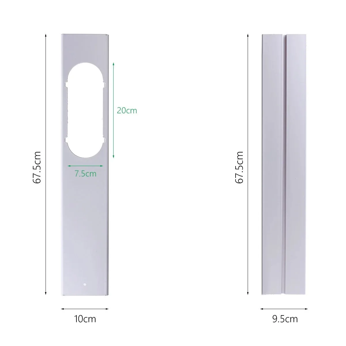 

Newest Portable Adjustable Window Kit Slide Plate Wind Shield Adaptor Tube Connector Exhaust Hose Air Conditioner Accessories