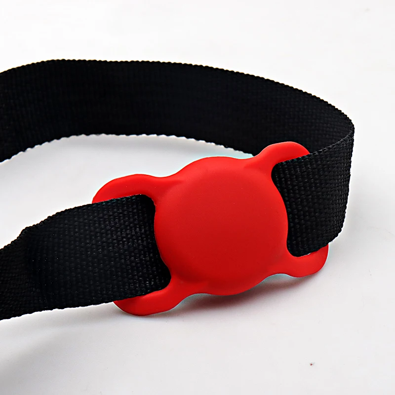 

Dog Collar For Apple Airtag GPS Tracking Anti-loss Colorful Luminous Protective Silicone Case Dog Cat Collar For Dog Accessories