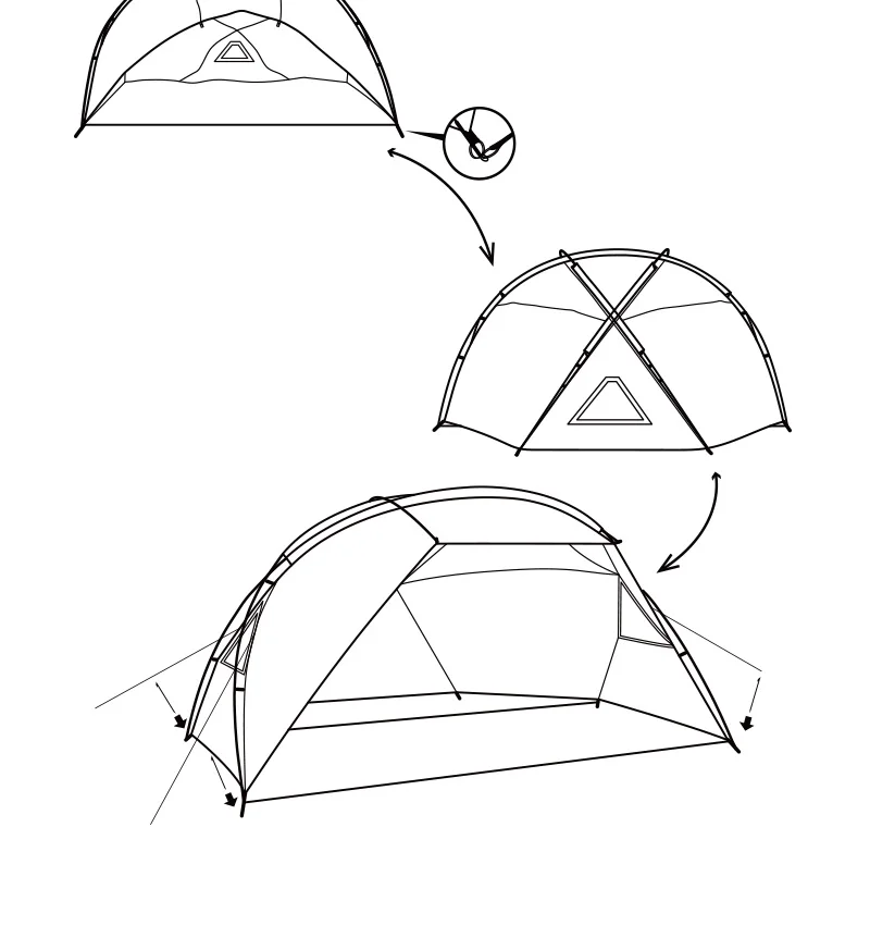 Naturehike Outdoor Camping Tent Sun Shelter Awning UPF40+ UV Protection Rainproof Anti-UV Sun Shelter Canopy Beach Tarp Sunshade