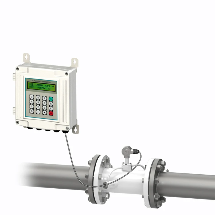 

DTI-200F Built-in Calorimeter Insertion Type Sensor Portable Case 4-20mA Output Ultrasonic Flow Sensor DLTEREN