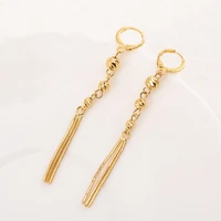 bangrui vintage gold color charm tassel drop earrings for women ball beads earrings fashion jewelry 2021 new party gifts
