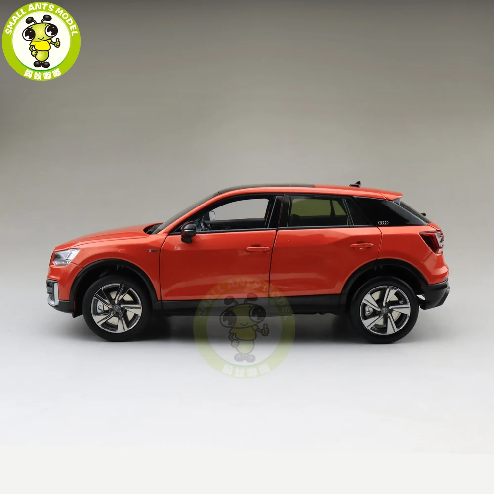 1/18 все новые Audi Q2 Q2L SUV литая модель металлический автомобиль внедорожник модель игрушки для девочек Дети мальчик подарочная коллекция оранжевый