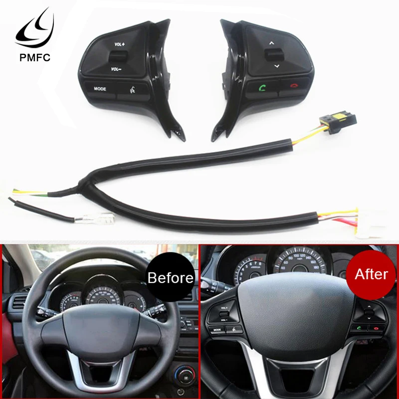 Кнопка управления PMFC для KIA RIO 2011 2014 многофункциональный переключатель громкости